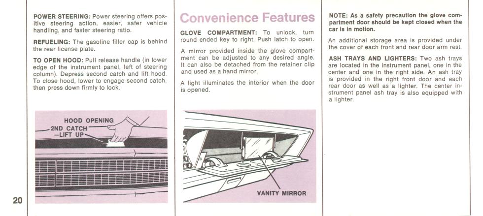 1969 Chrysler Imperial Owners Manual Page 41